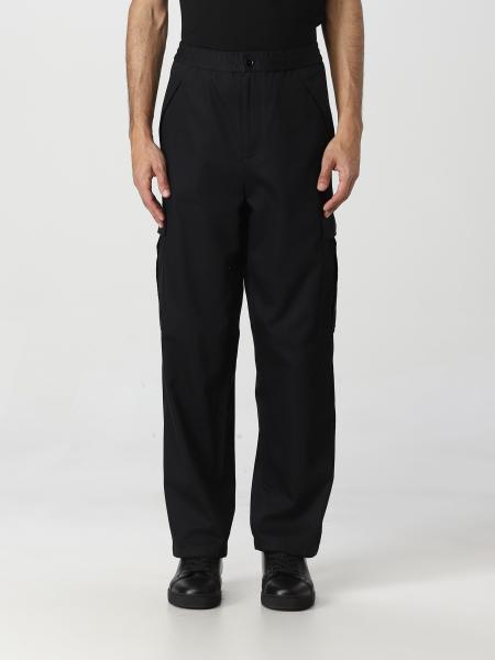 BURBERRY: cotton trousers - Black | Burberry pants 8065086 online at ...