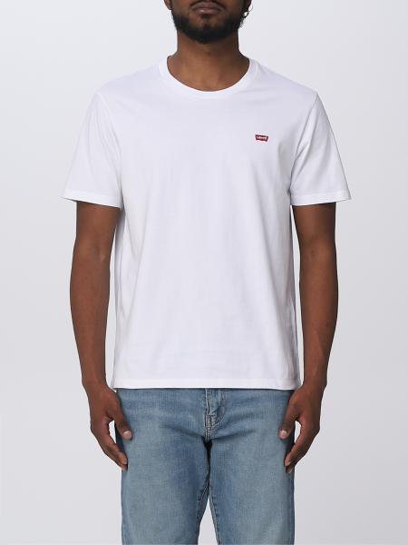 LEVI'S: t-shirt for man - White | Levi's t-shirt 566050000 online on ...