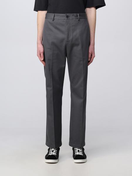 ACNE STUDIOS: cotton pants - Grey | Acne Studios pants BK0509 online at ...