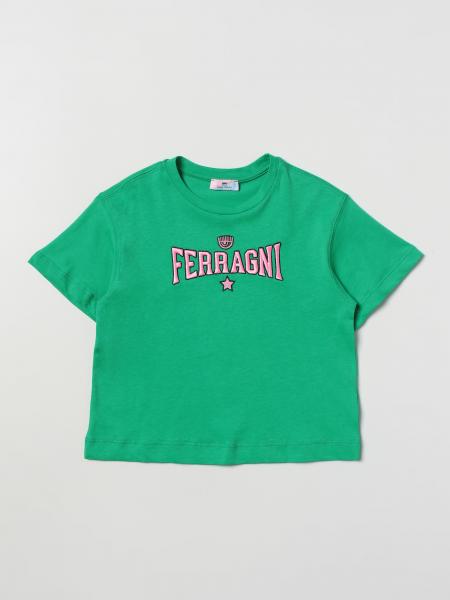 Chiara Ferragni 儿童: T恤 女童 Chiara Ferragni