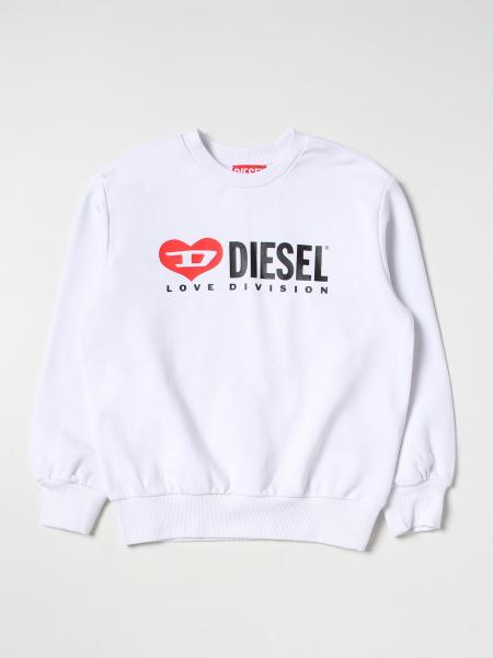 Diesel bambino: Felpa Diesel in cotone