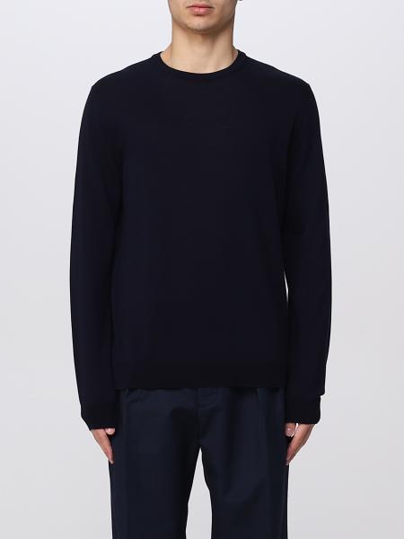 Zanone Outlet: sweater for man - Blue | Zanone sweater 812472ZY318 ...