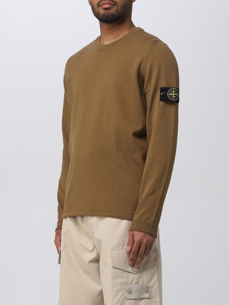 STONE ISLAND: sweater for man - Beige | Stone Island sweater 1015532B9 ...