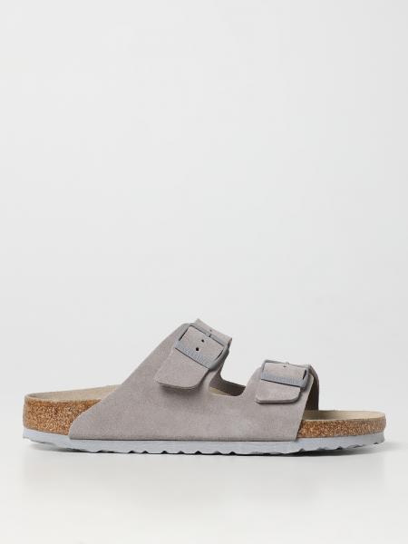 Birkenstock uomo: Sandalo Arizona Birkenstock in pelle scamosciata