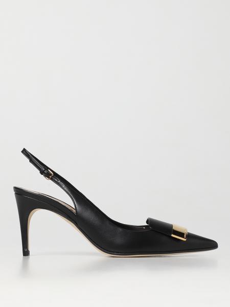 SERGIO ROSSI: high heel shoes for woman - Black | Sergio Rossi high ...
