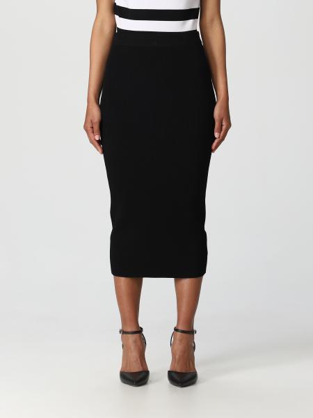 MICHAEL KORS: skirt for woman - Black | Michael Kors skirt MF2707E33D ...