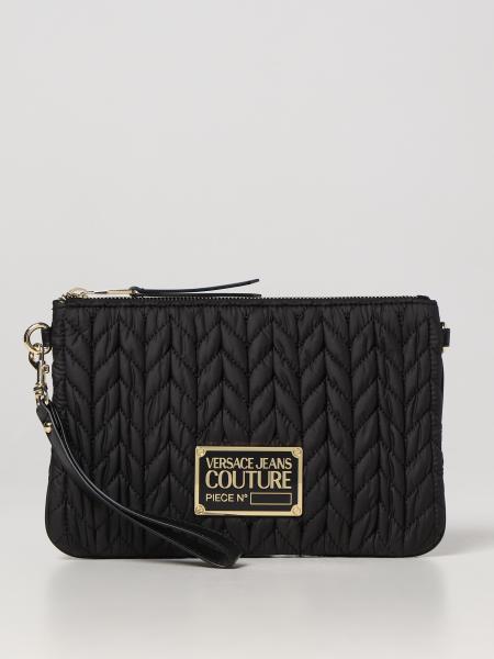 Versace Jeans Couture borse: Clutch Versace Jeans Couture in nylon trapuntato