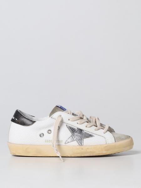 Sneakers Super-Star Golden Goose in nylon e suede used