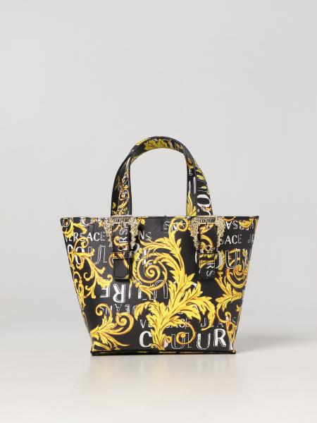 Totes bags Versace Jeans Couture - Barocco-print bag with buckle -  74VA4BFIZS597G89