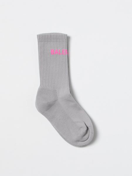 Balenciaga socks in stretch cotton with jacquard logo