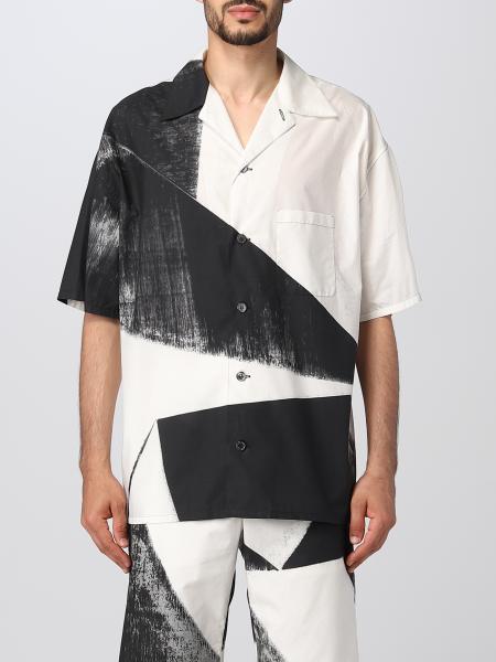 ALEXANDER MCQUEEN: shirt in cotton - Multicolor | Alexander McQueen ...