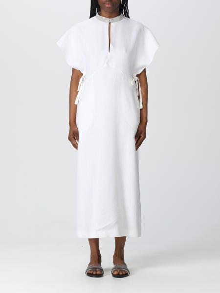 FABIANA FILIPPI: dress for woman - White | Fabiana Filippi dress ...