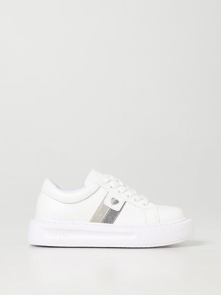 LIU JO KIDS: shoes for girls - White | Liu Jo Kids shoes 4A3303EX016 ...