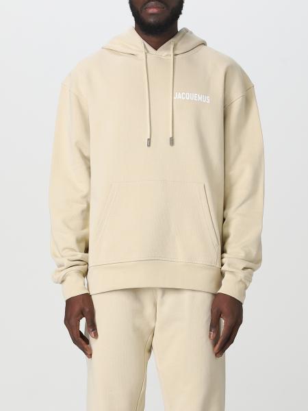 JACQUEMUS: sweatshirt for man - Beige | Jacquemus sweatshirt ...