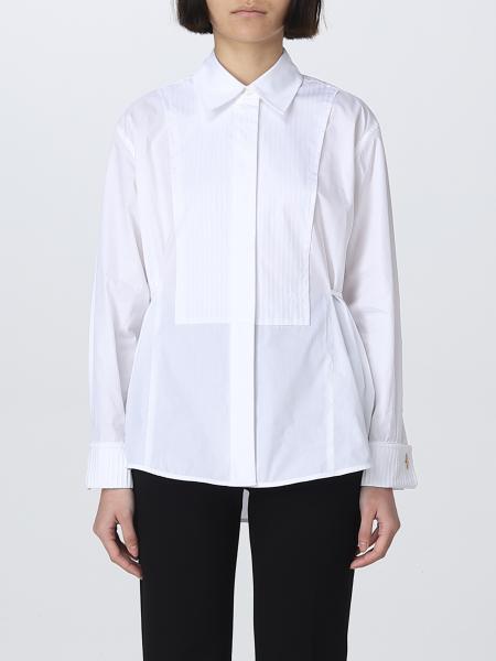 VICTORIA VICTORIA BECKHAM: shirt for woman - White | Victoria Victoria ...