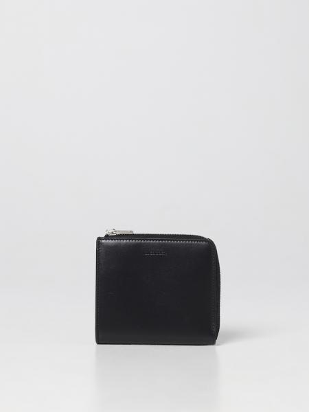 Portafoglio Jil Sander in pelle liscia