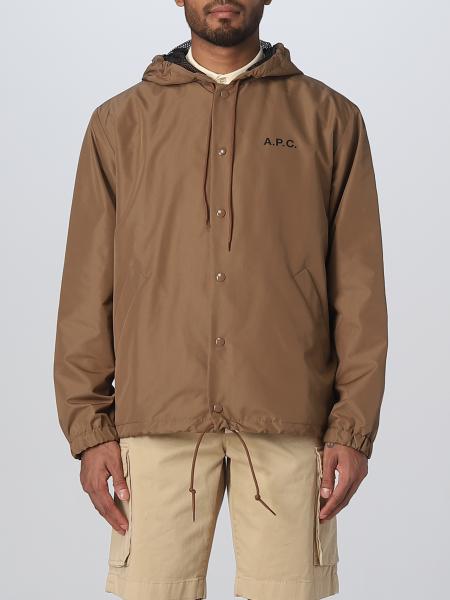 A.P.C. Veste homme Marron Veste A.p.c. PSAHPH02808 en ligne sur GIGLIO.COM