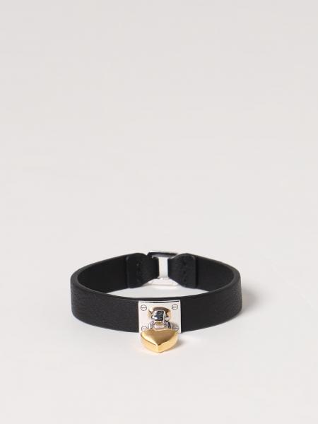 Bracciale Heart Padlock Ambush in pelle