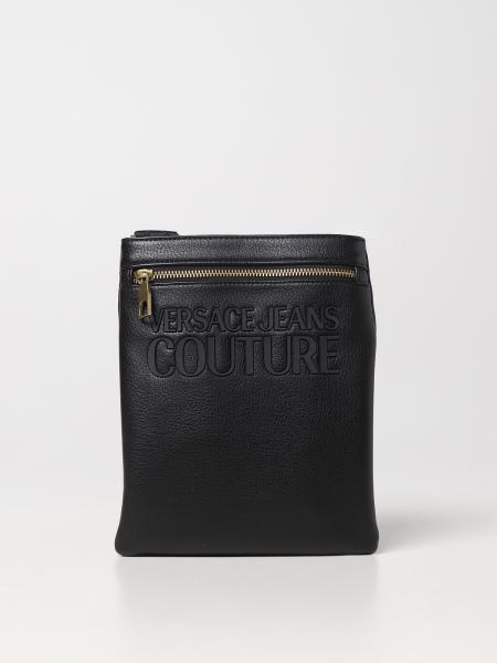 Borsa Versace Jeans Couture in pelle sintetica martellata