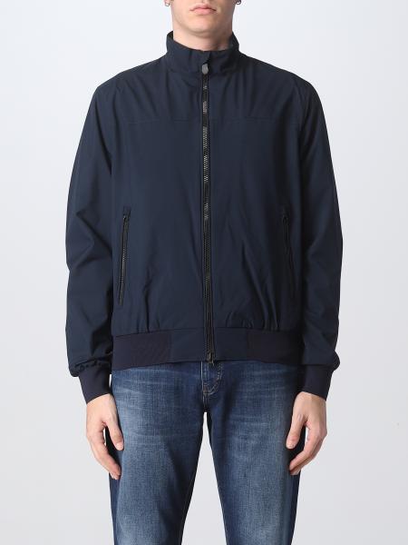 SAVE THE DUCK: jacket for man - Blue | Save The Duck jacket ...