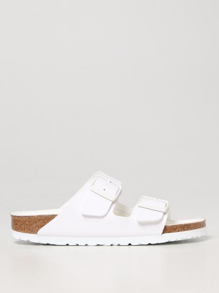Birkenstock bianche: Sandalo Arizona Birkenstock in pelle sintetica Birko-Flor®