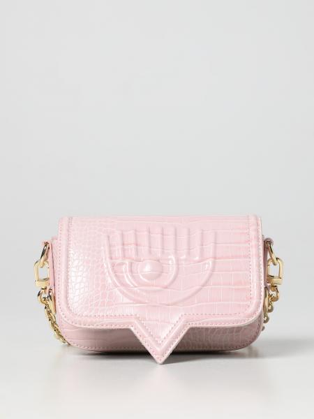 CHIARA FERRAGNI: mini bag for woman - Pink | Chiara Ferragni mini bag ...