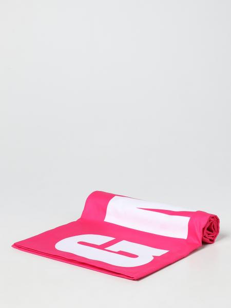 Msgm Kids Beach Towel Baby For Kids Fuchsia Msgm Kids Beach Towel