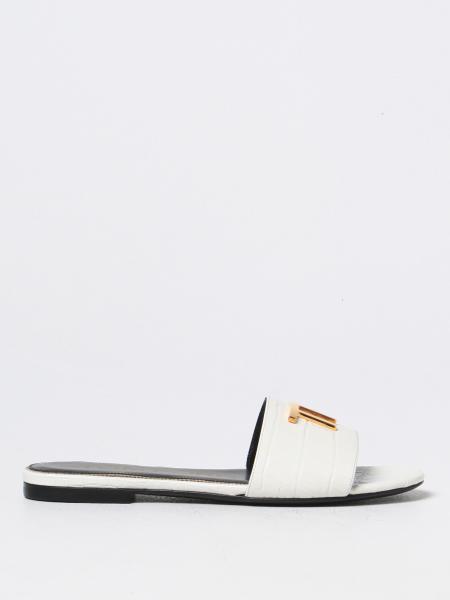 Tom Ford: Mules Tom Ford in pelle stampa cocco