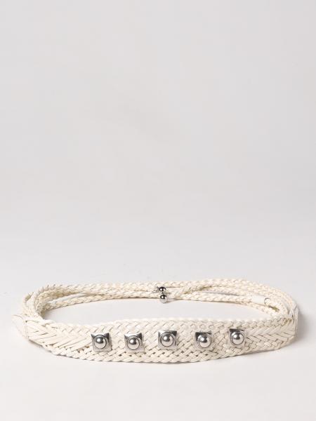 Etro belt in woven leather
