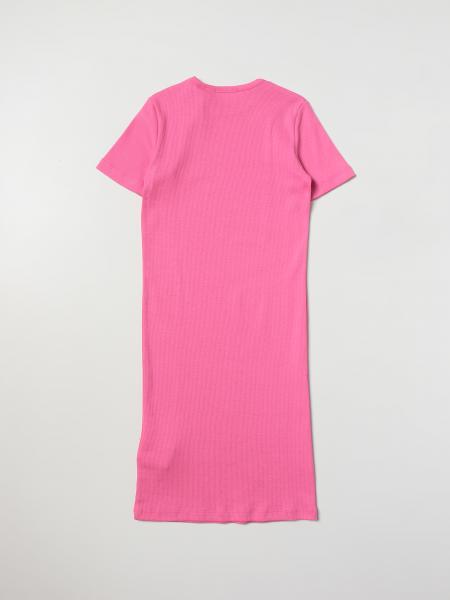 OFF-WHITE: dress for girls - Fuchsia | Off-White dress OGDB035S23JER001 ...