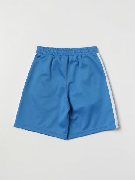 PALM ANGELS: shorts for boys - Blue | Palm Angels shorts ...