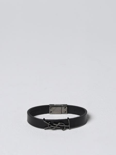 Bracciale Saint Laurent in pelle