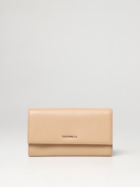 Portafoglio Metallic Soft Coccinelle in pelle martellata