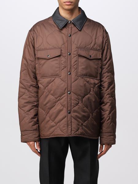 BURBERRY: jacket for men - Brown | Burberry jacket 8063696 online on  