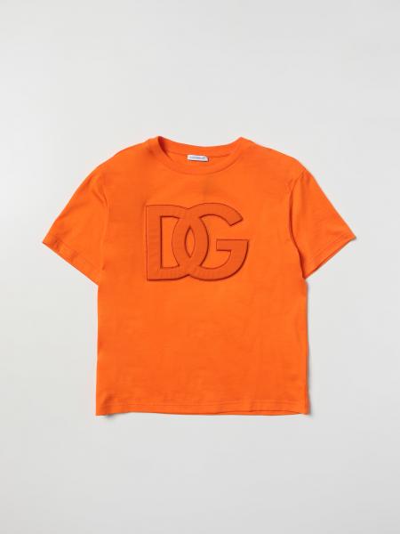 Dolce Gabbana T Shirt For Boys Orange Dolce Gabbana T Shirt L Jteyg H B Online On