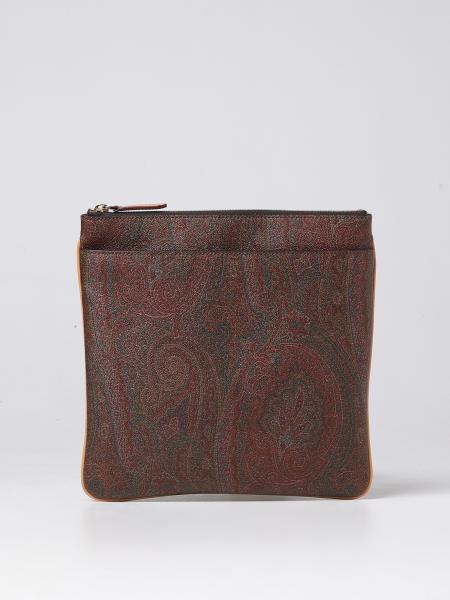Etro bag in cotton coated with Paisley jacquard