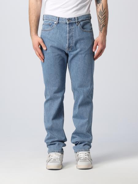 LANVIN: jeans for man - Blue | Lanvin jeans RMTR0257D054P23 online at ...
