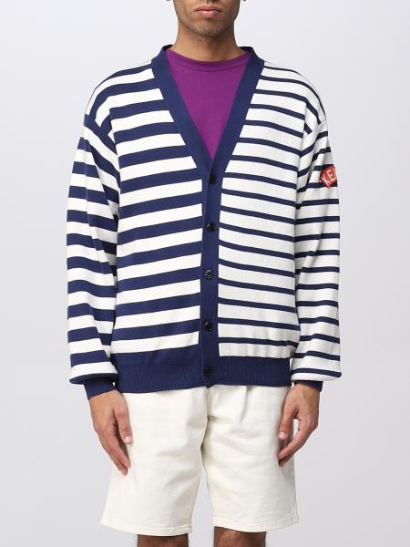 Cardigan Nautical Stripes Kenzo in misto cotone e lana
