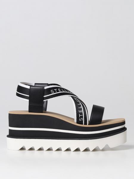 Sandalo Elyse Stella McCartney in pelle sintetica e tessuto