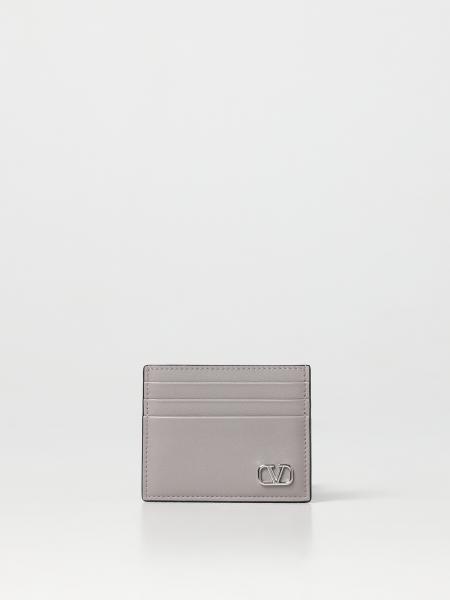 Portacarte di credito VLogo Signature Valentino Garavani in pelle