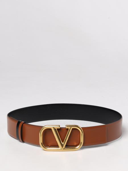 Cintura Valentino donna: Cintura Valentino Garavani reversibile in pelle