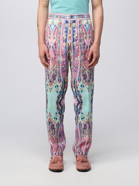 ETRO: pants for man - Multicolor | Etro pants 1W7048101 online on ...