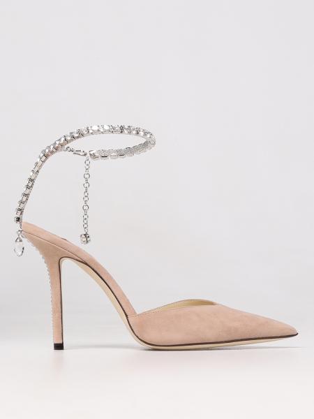 Tacchi Jimmy Choo: Pump Saeda Jimmy Choo in camoscio