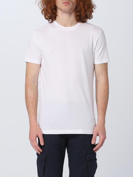 T-shirt Malo in cotone stretch