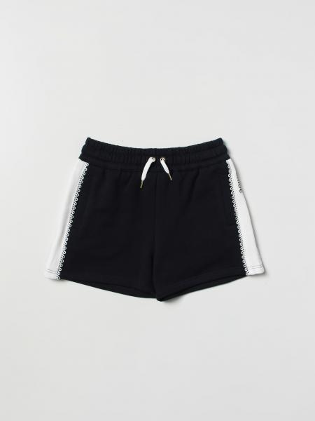 Chloé Outlet: short for girls - Marine | Chloé short C14733 online at ...