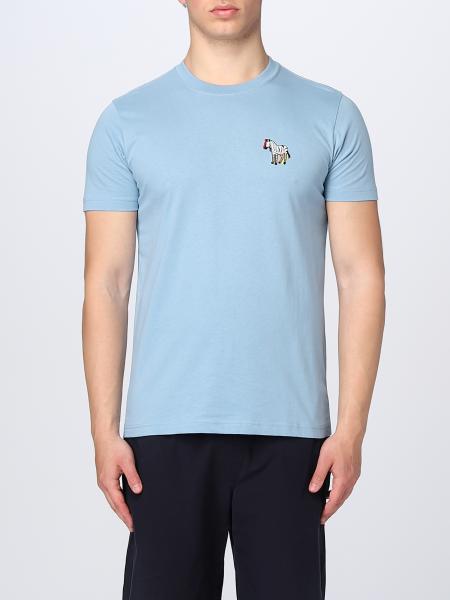 PS PAUL SMITH: t-shirt for man - Blue 1 | Ps Paul Smith t-shirt ...
