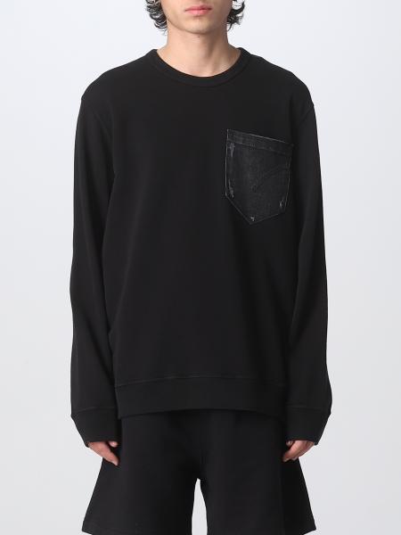 DONDUP: sweatshirt for man - Black | Dondup sweatshirt UF694KF0151PTO ...