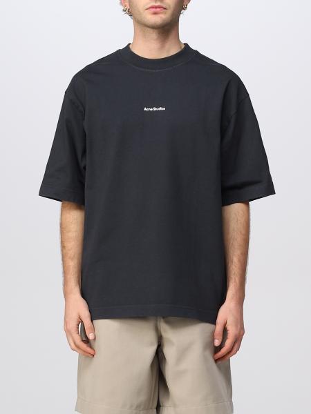 ACNE STUDIOS: t-shirt for man - Black | Acne Studios t-shirt BL0278 ...