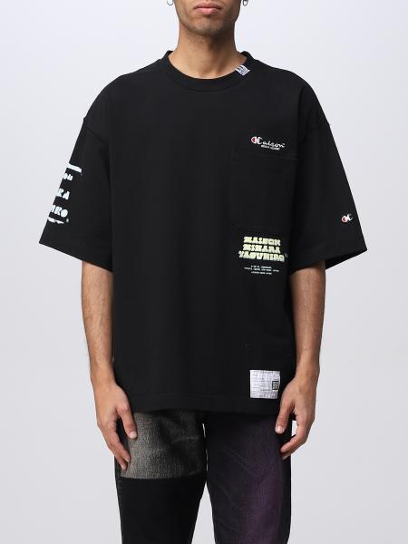 Maison Mihara Yasuhiro uomo: T-shirt Maison Mihara Yasuhiro in cotone stampato