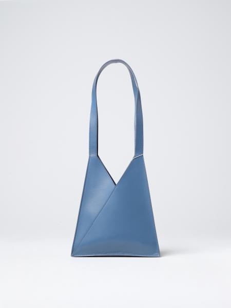 MM6 MAISON MARGIELA: Shoulder Bag For Woman - Blue | Mm6 Maison ...